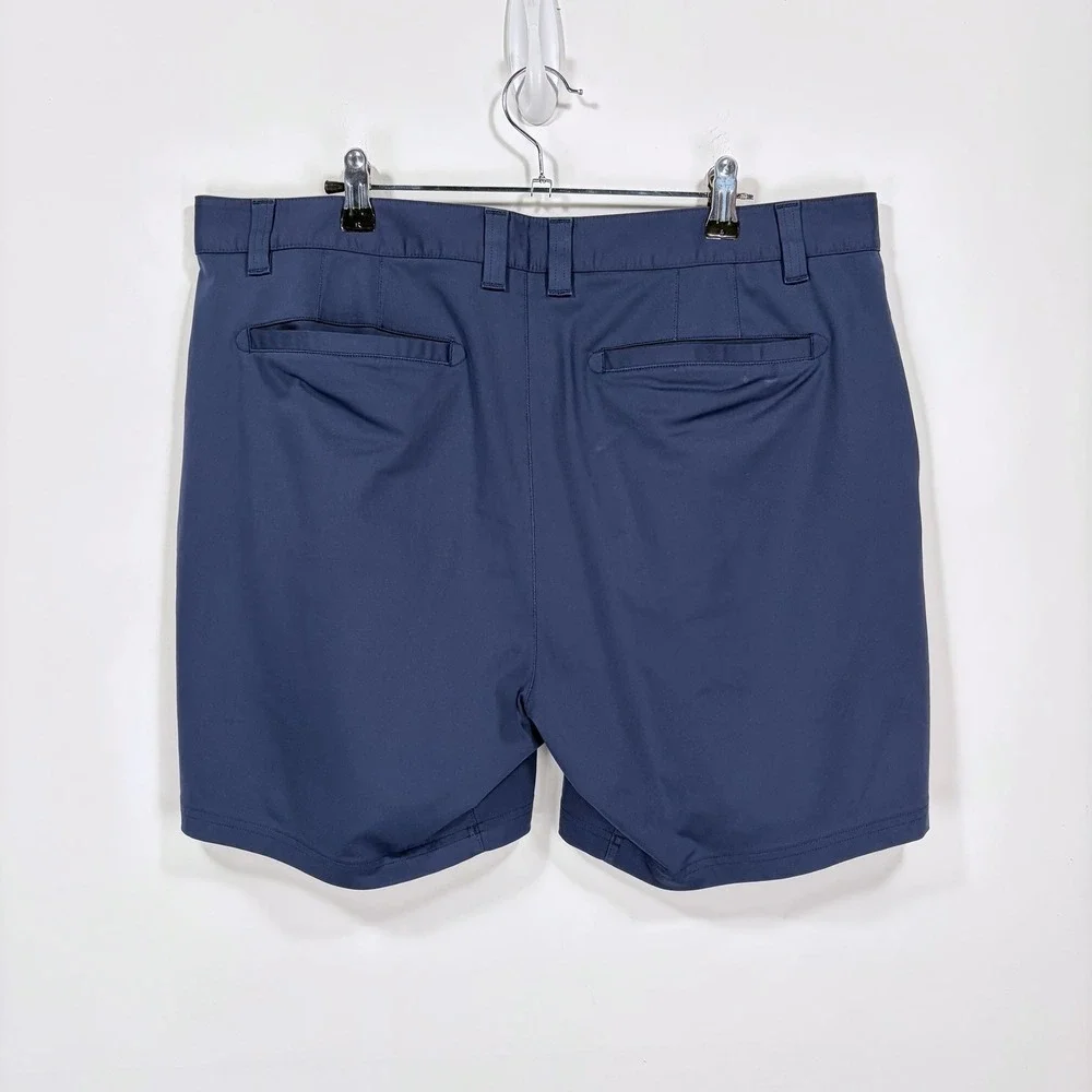 Rhone Commuter Shorts Men Size 36 Navy Blue Performance Stretch Tech Golf 6
